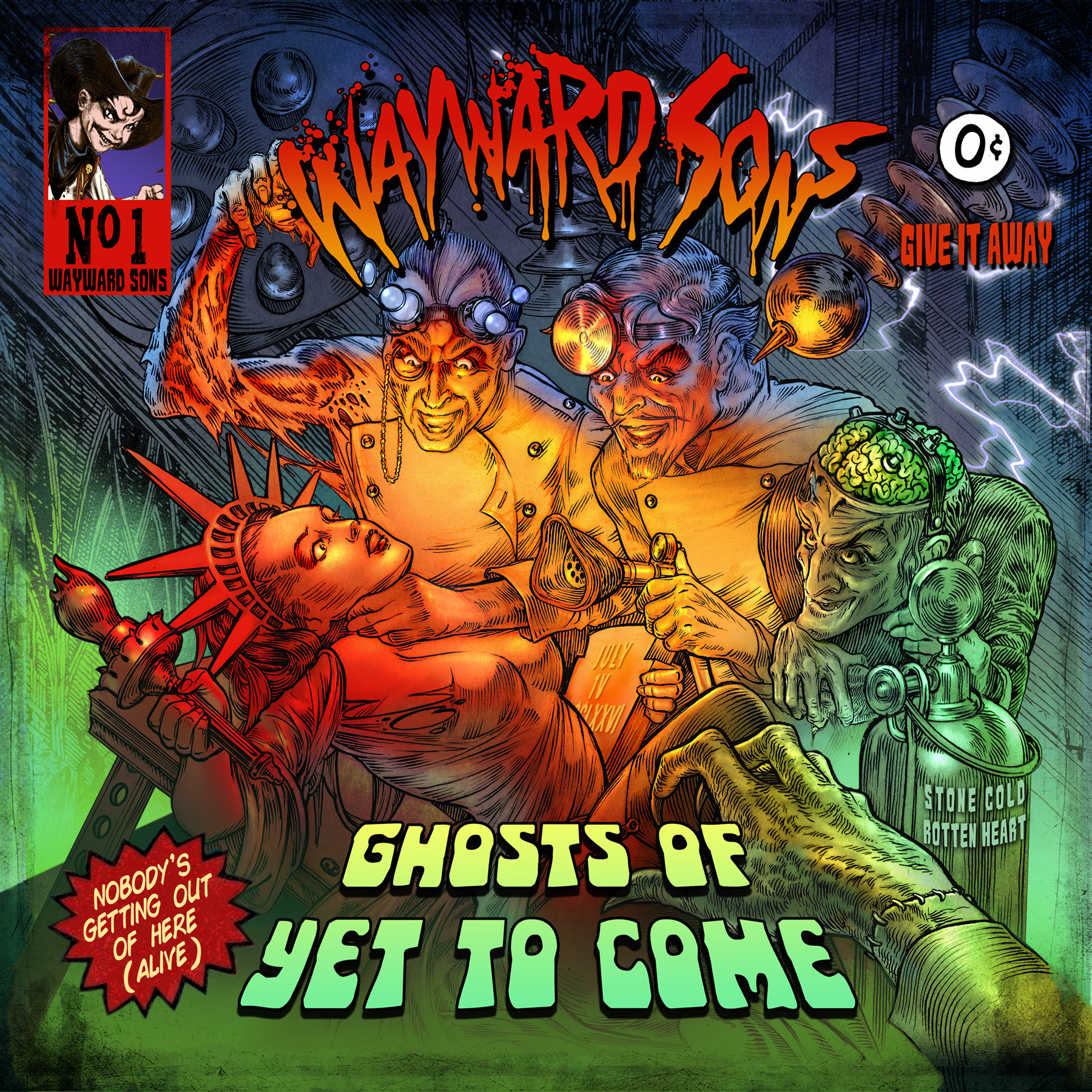 Wayward Sons album campaign artwork