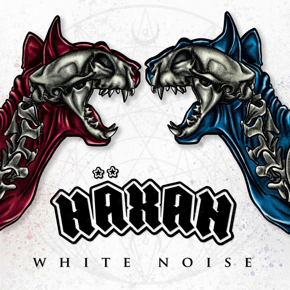 Häxan White Noise debut album campaign artwork