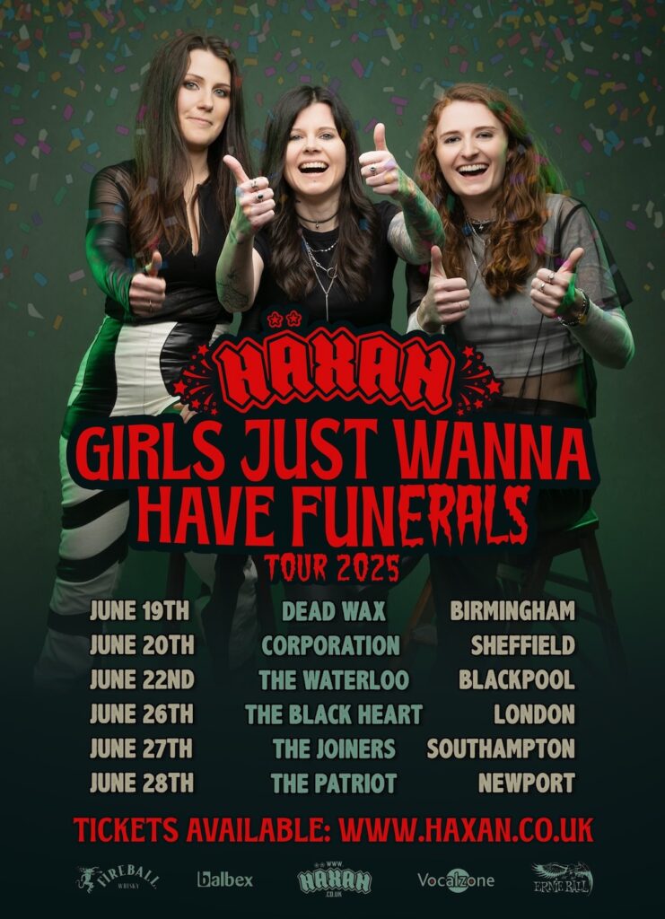 Häxan female power rock trio