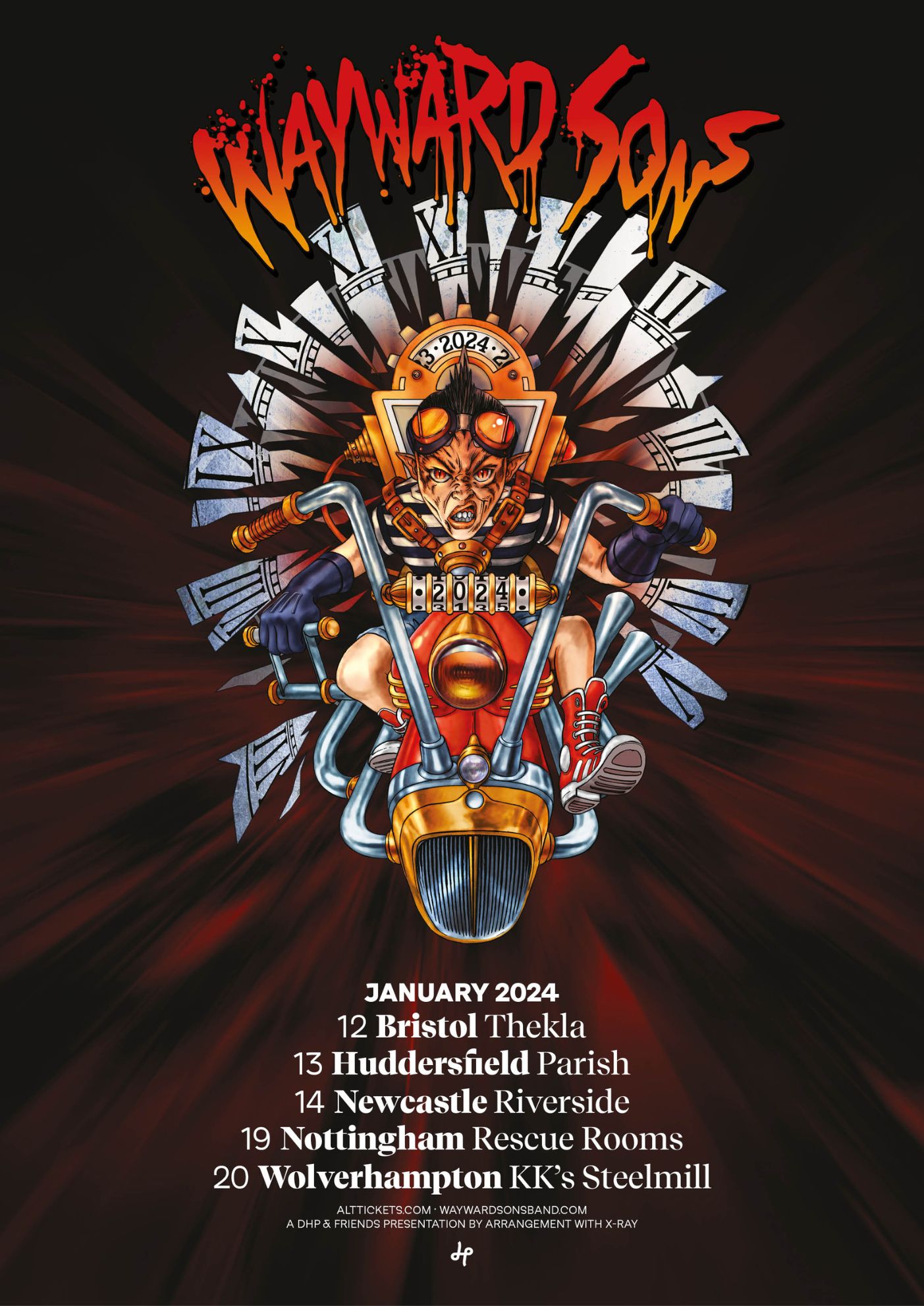 Wayward Sons_UK Tour 2024