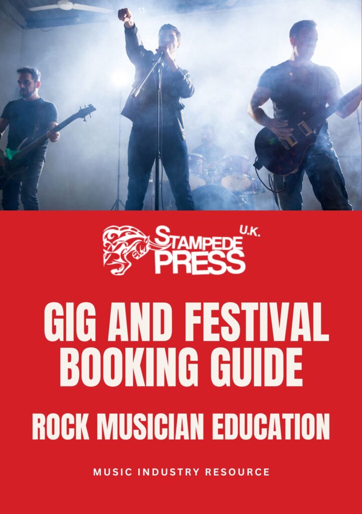 Gig and festival booking guide for rock and metal bands