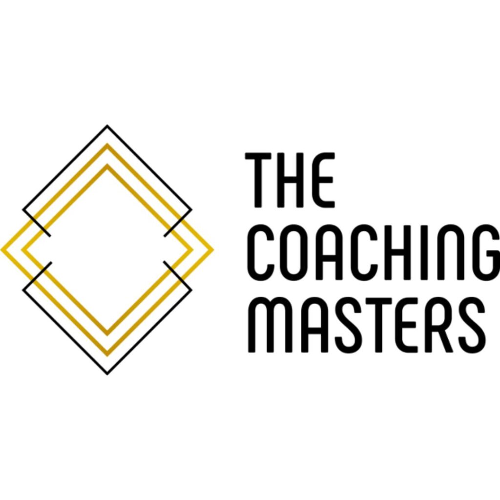 The Coaching Masters logo, awarding body of Rob Town’s NLP and coaching certification, bringing musicians expert guidance and mentoring skills
